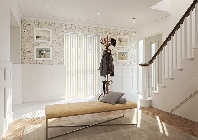 Solento (Blackout), Sandstone - Vertical Blind - Image 7